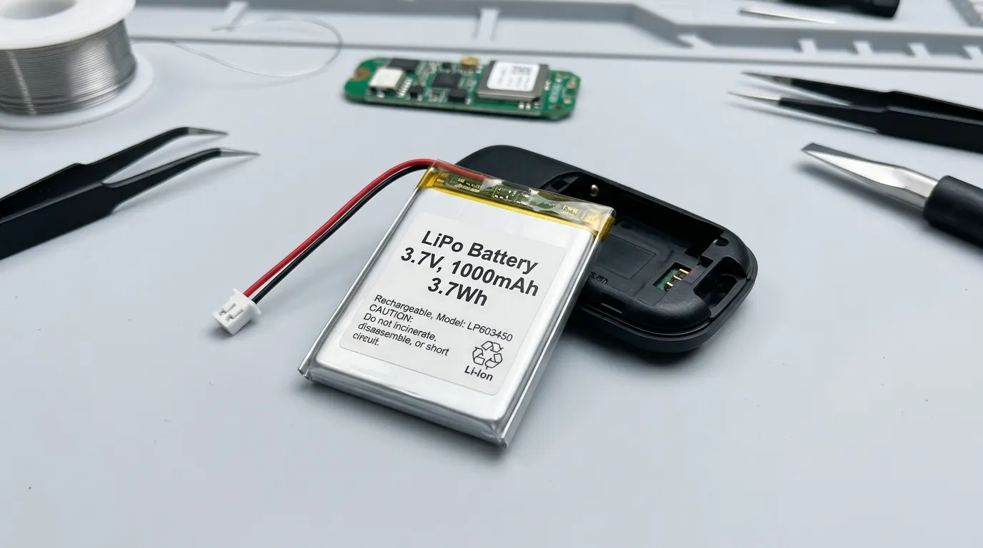 LiPo-батарея для GPS-трекера