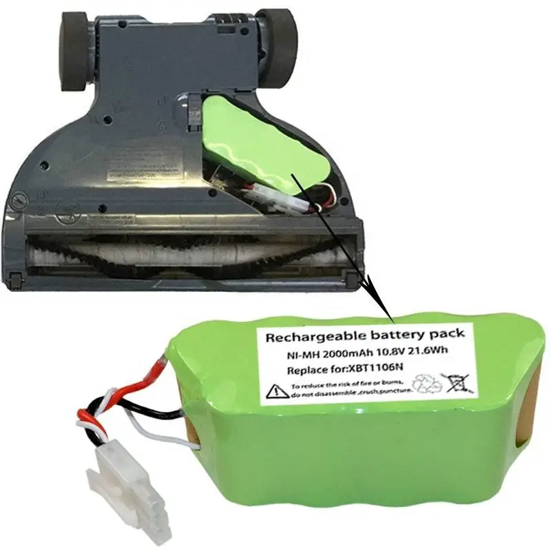 Замена аккумулятора Shark Cordless Stick Vacuum Replacement 10.8V 2000mAh NiMH