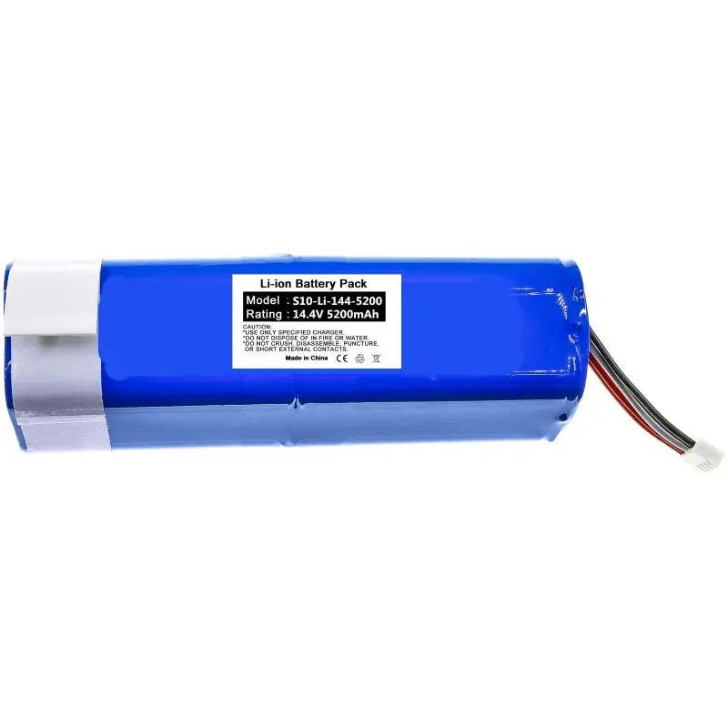 14.4V 5200mAh S10-Li-144-5200 замена аккумулятора для пылесоса