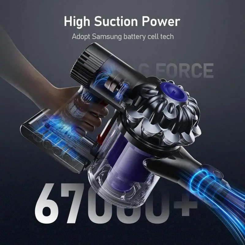 Аккумуляторный аккумулятор Dyson V6 с заменой 21,6 В литий-ионным аккумулятором