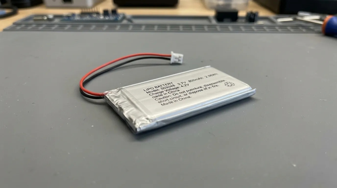 Тонкая LiPo батарея
