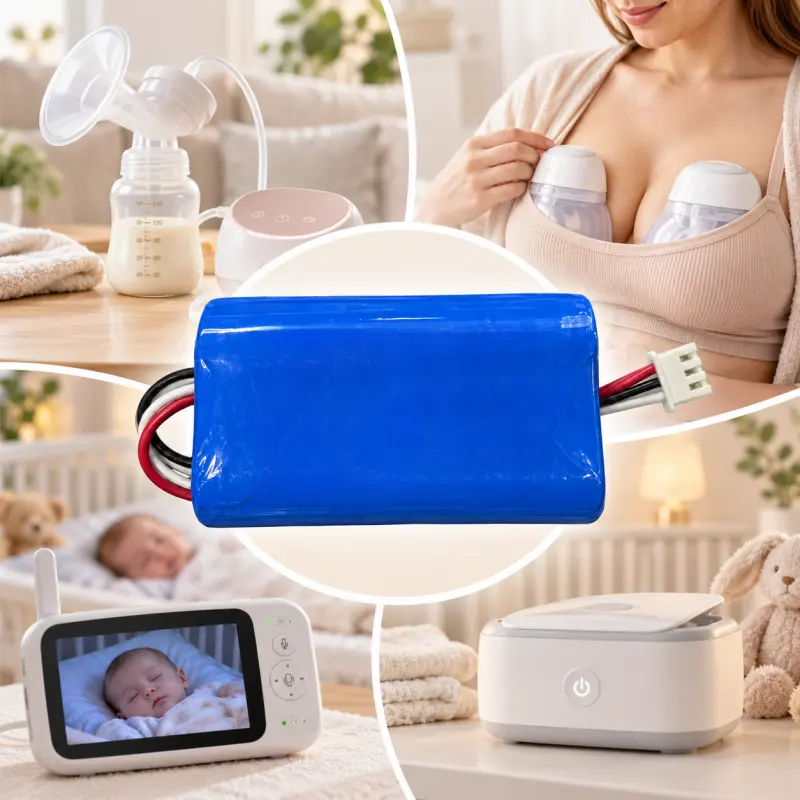 Custom 7.4V Lithium-ion Battery Pack for Electric Breast Pumps